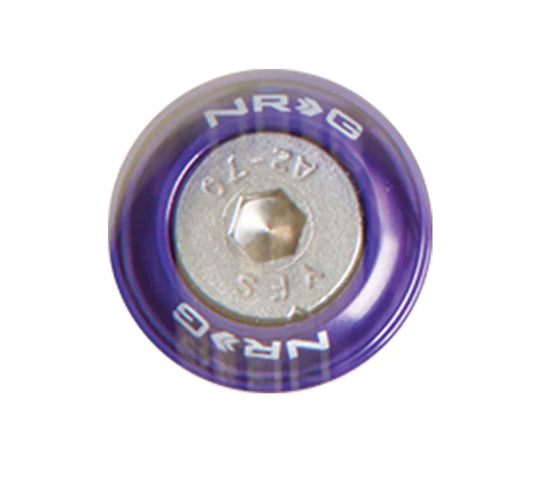 NRG Fender Washer Kit, Set of 10, Purple, Rivets for Metal - FW-110PP